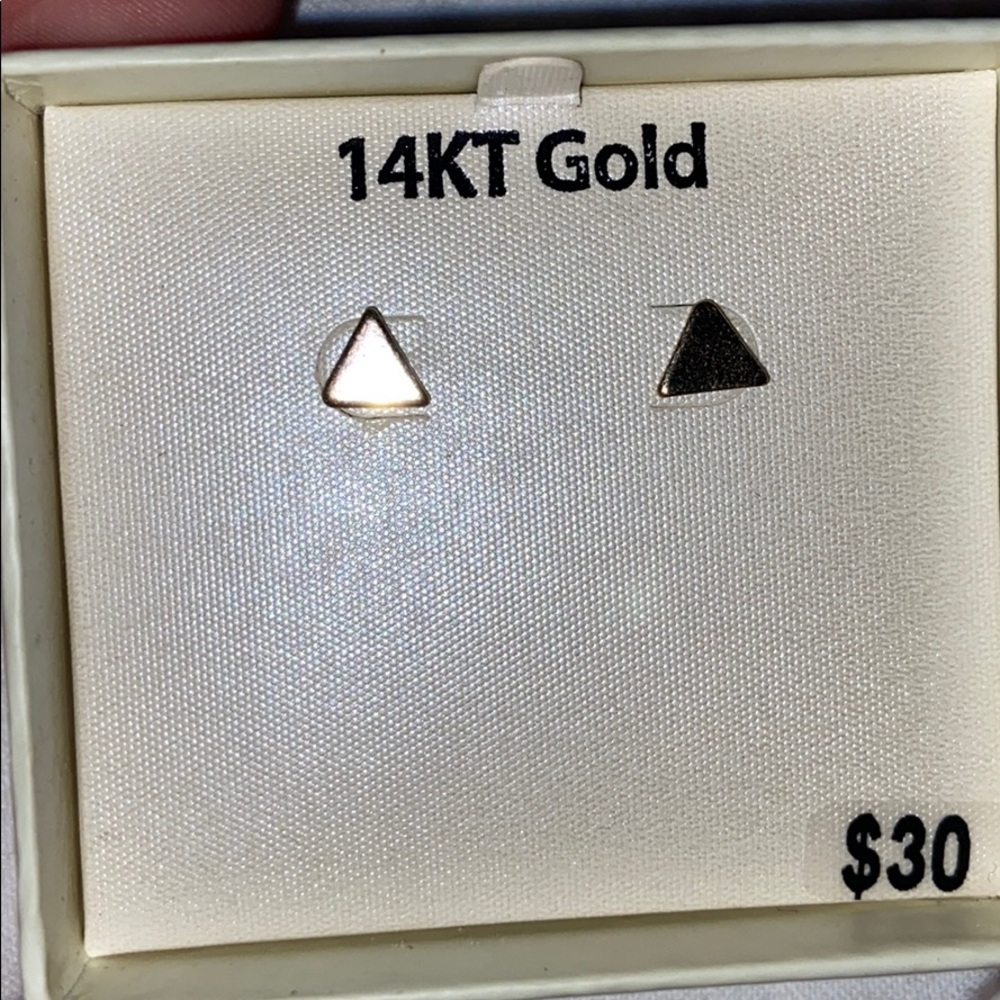 triangle earring
